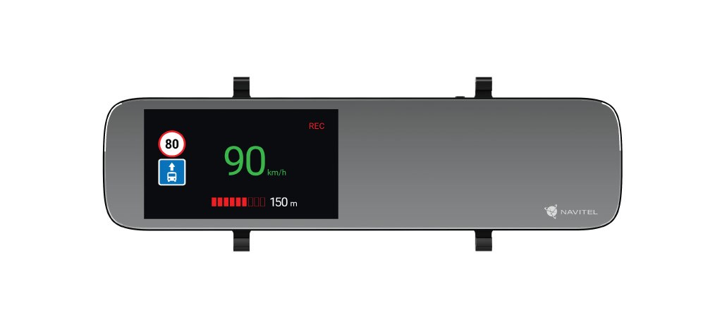Navitel MR450 GPS Full HD Wifi Batterij, USB Grijs