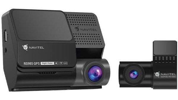 Navitel RS985 GPS 4K Ultra HD Wifi Sigarettenaansteker Zwart