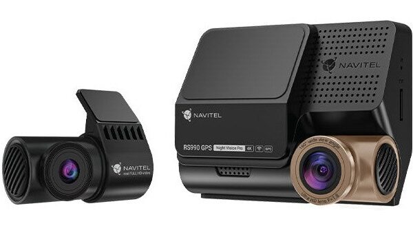 Navitel RS990 GPS 4K Ultra HD Wifi USB Zwart