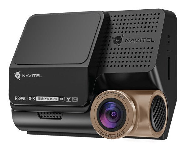 Navitel RS990 GPS 4K Ultra HD Wifi USB Zwart