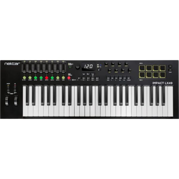 Nektar Impact LX 49 mkIII - MIDI toetsenbord 49 toetsen USB, zwart