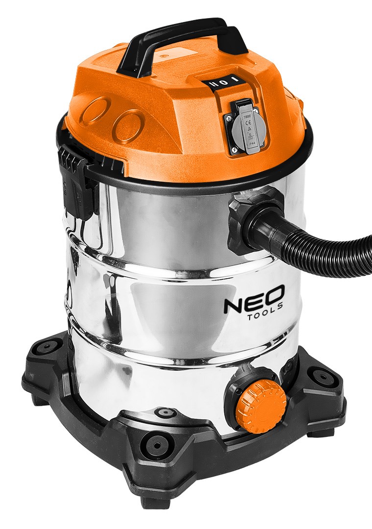 NEO TOOLS Industriële stofzuiger 1400 W, reservoir 30 l, 04-738