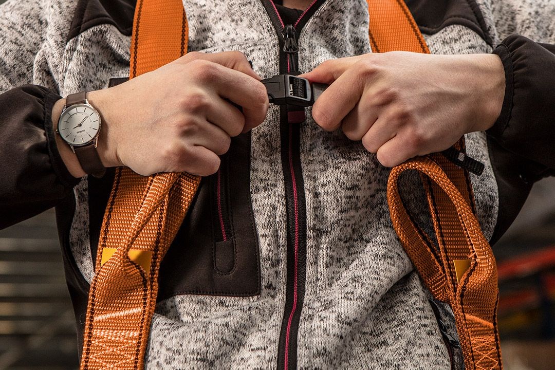 NEO TOOLS valbeveiligingsset met heupgordel en schokdemper