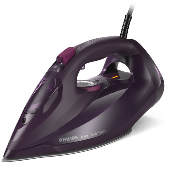 Philips 7000 series DST7061/30 HV-stoomstrijkijzer donkerpaarse magie