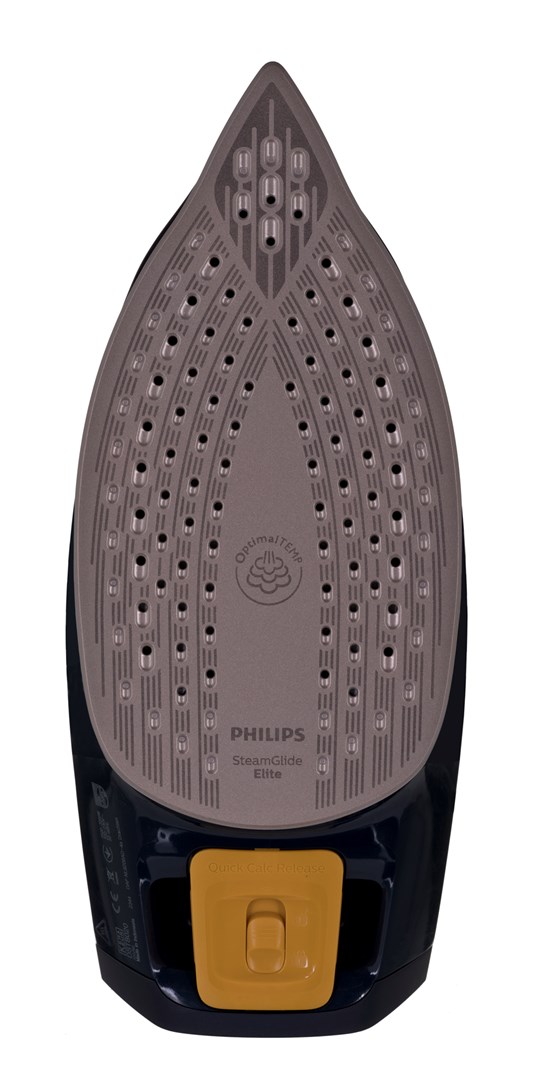 Philips DST8020/20 strijkijzer Stoomstrijkijzer SteamGlide Elite-zoolplaat 3000 W Blauw