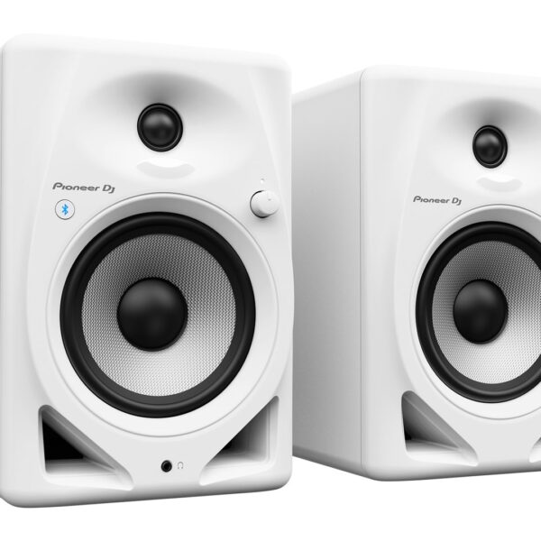 Pioneer DM-50D-BT-W Aktiver Monitor-Lautsprecher 3.4 Zoll 25 W 1 Paar 2-weg Wit Bedraad en draadloos 50 W