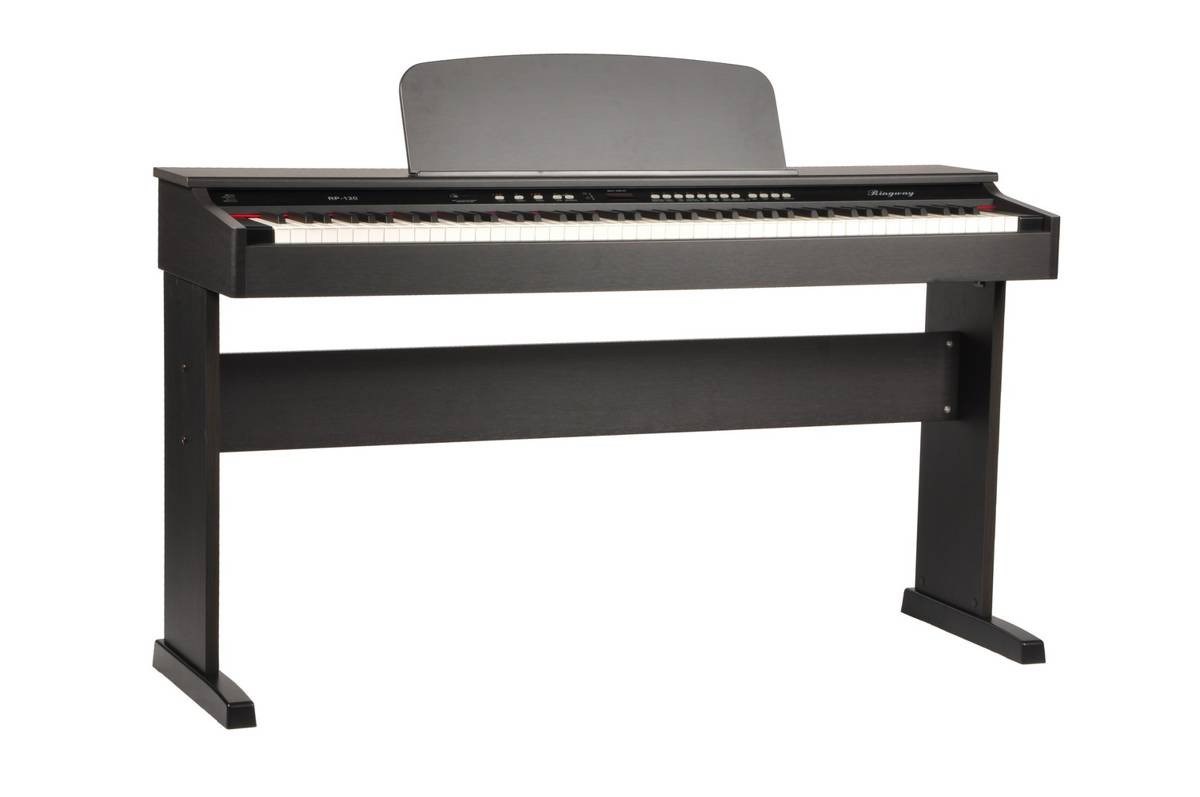 Ringway RP120 RW - digitaal piano, 88 toetsen (bruin)
