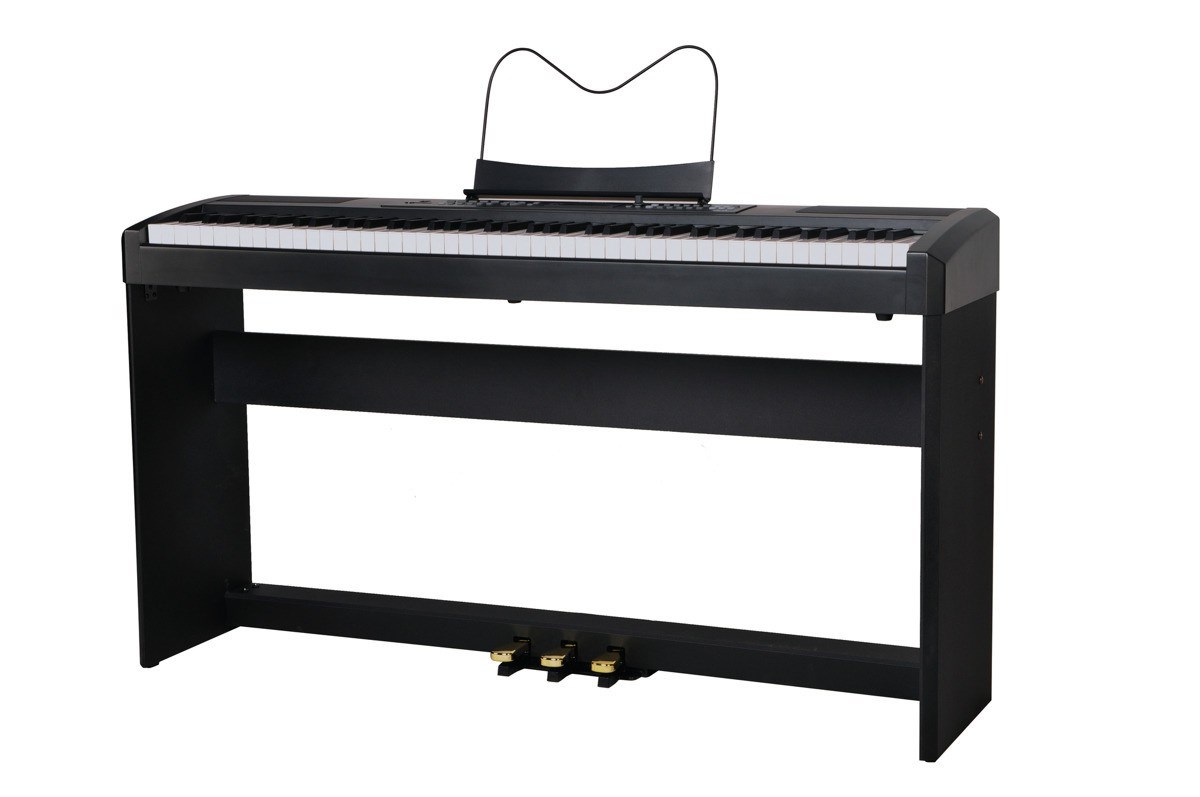 Ringway RP35 BK- digitaal piano, 88 toetsen (zwart)
