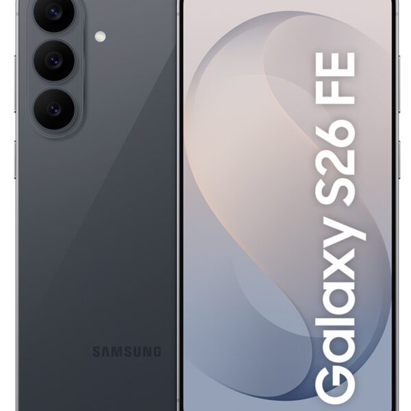 Samsung Galaxy S26 FE 17 cm (6.7") Dual SIM Android 17 5G USB Type-C 8 GB 256 GB 4900 mAh Grafiet