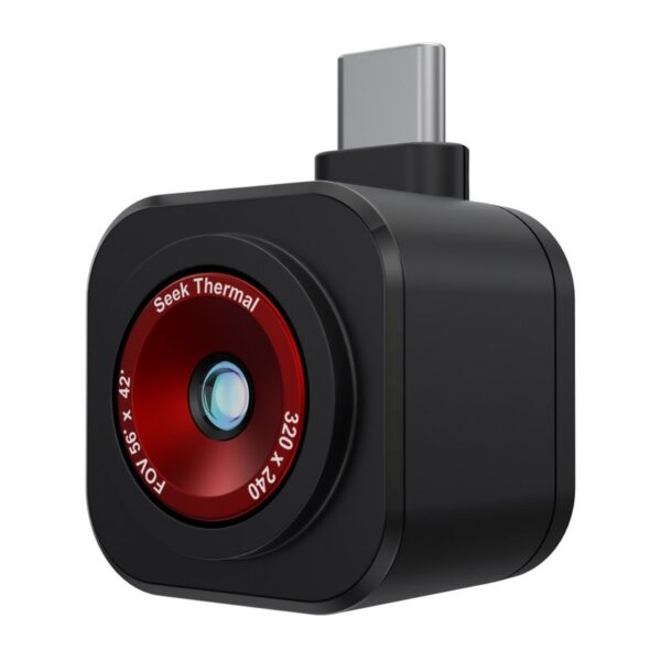Seek Thermal CQ-ABAX warmtebeeldcamera Zwart 320 x 240 Pixels
