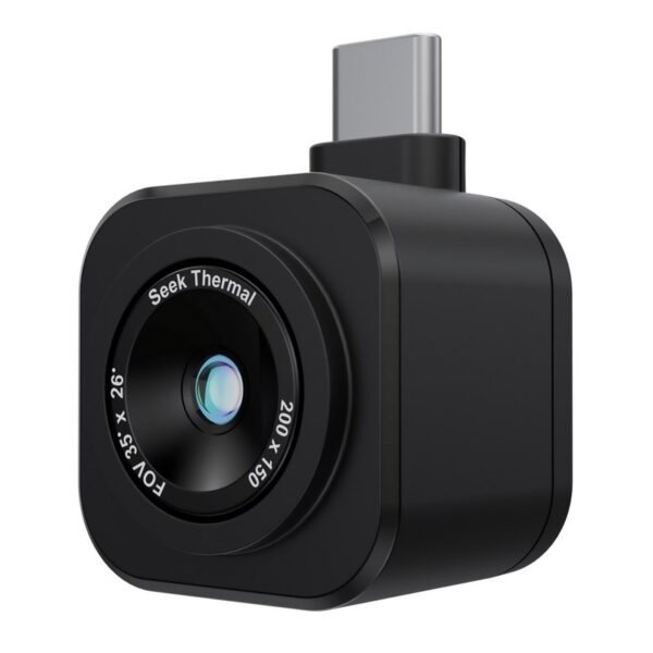 Seek Thermal CW-ABAX warmtebeeldcamera Zwart 200 x 150 Pixels