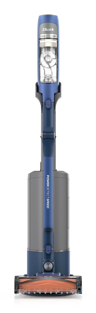 Shark IA3241EUT steelstofzuiger & elektrische bezem 2-in-1-steelstofzuiger Batterij Droog HEPA, Schuim Zakloos 0,5 l 350 W Blauw, Grijs