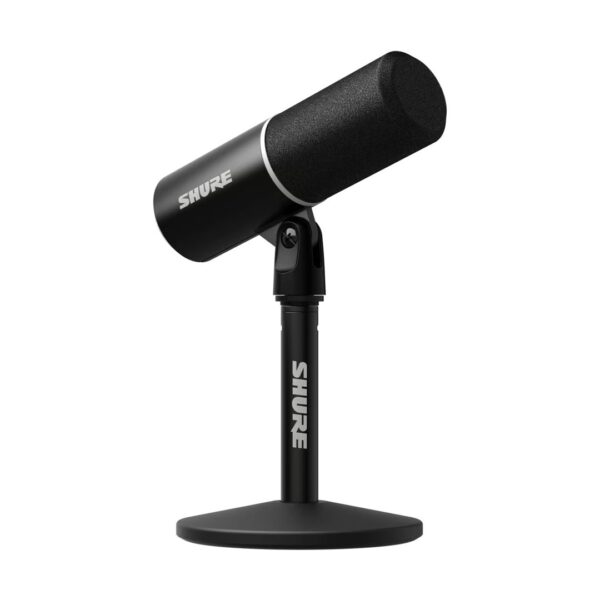 Shure MV6 gen2 - USB-C dynamische microfoon met cardioïde patroon voor gamers en streamers, zwart