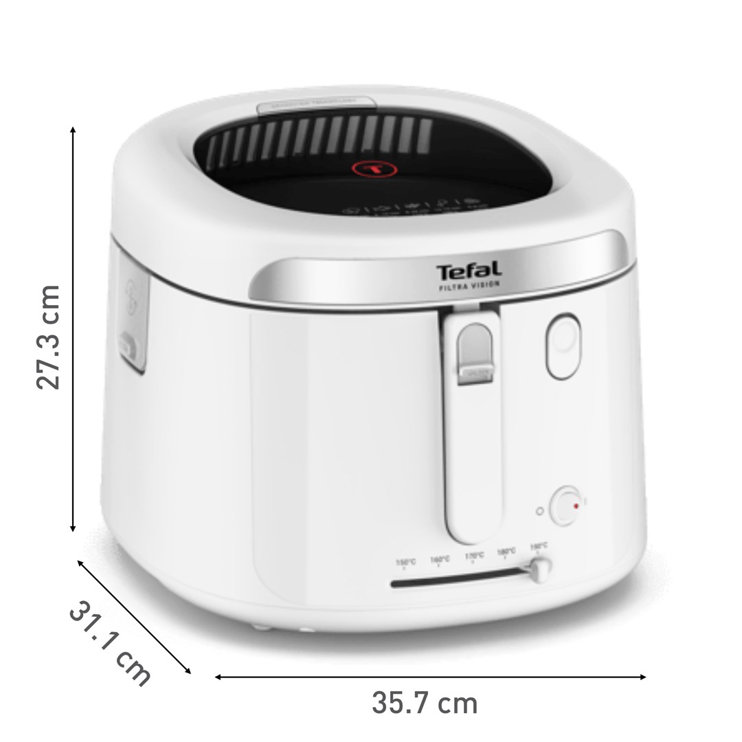 Tefal Filtra Vision FF2541 2,1L friteuse met groot kijkvenster