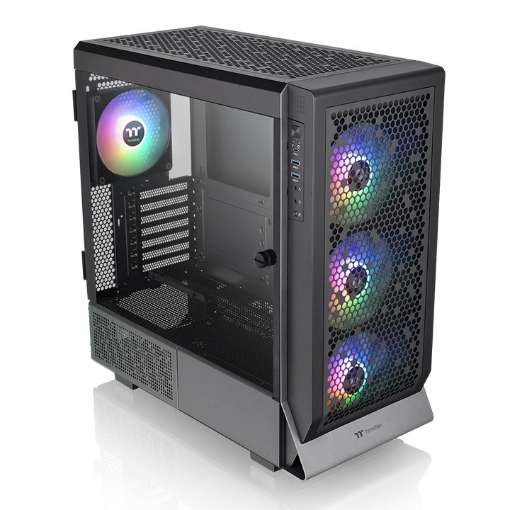 Thermaltake Ceres 500 TG ARGB Midi Tower Zwart