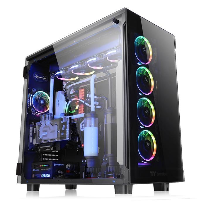 Thermaltake View 91 TG RGB Ultra Tower Zwart