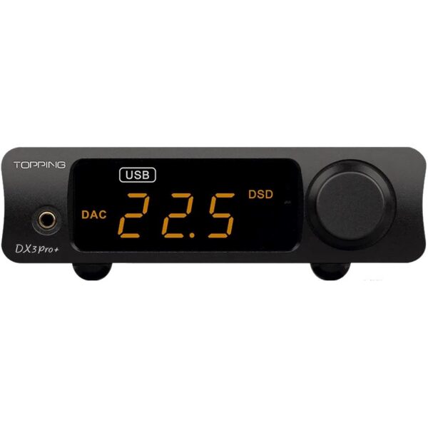 Topping DX3 Pro+ BK – DAC / wzmacniacz słuchawkowy USB