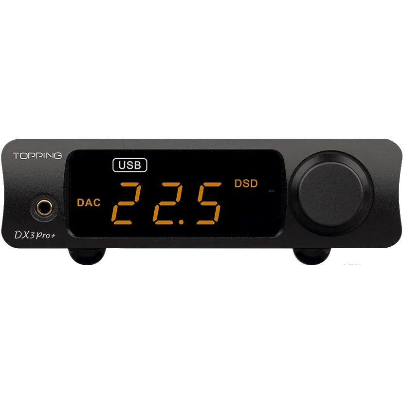 Topping DX3 Pro+ BK – DAC / wzmacniacz słuchawkowy USB