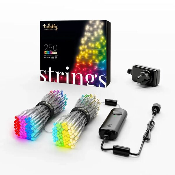 Twinkly Strings intelligent lichtsnoer (veelkleurige + witte editie)