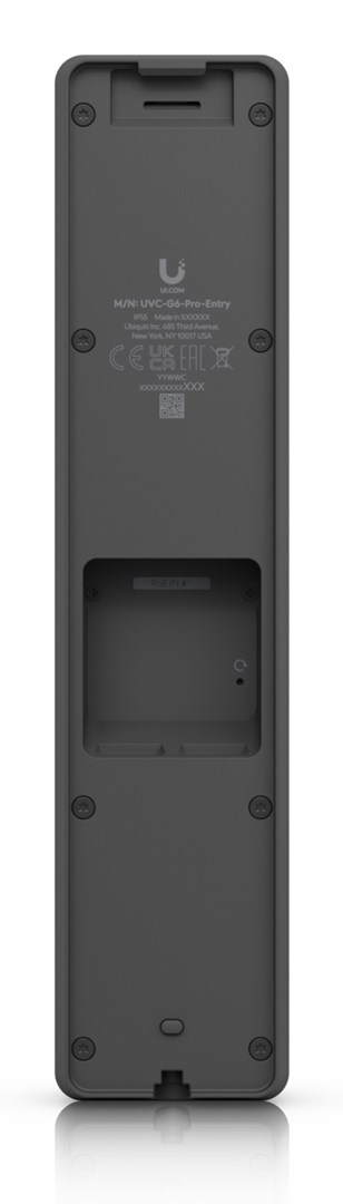 Ubiquiti G6 Pro Entry Intelligente toegangscontrolelezer Zwart