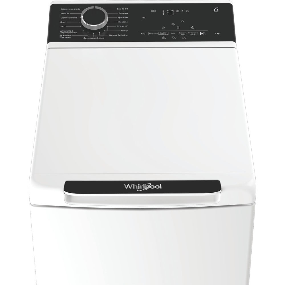 Whirlpool TW621DBFCPL wasmachine Bovenlader 6 kg 1100 RPM Wit
