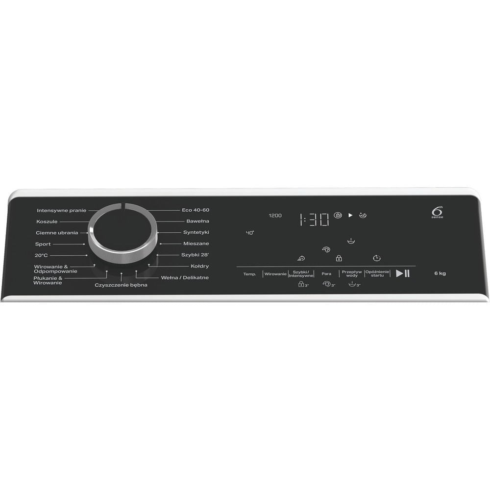 Whirlpool TW621DBFCPL wasmachine Bovenlader 6 kg 1100 RPM Wit