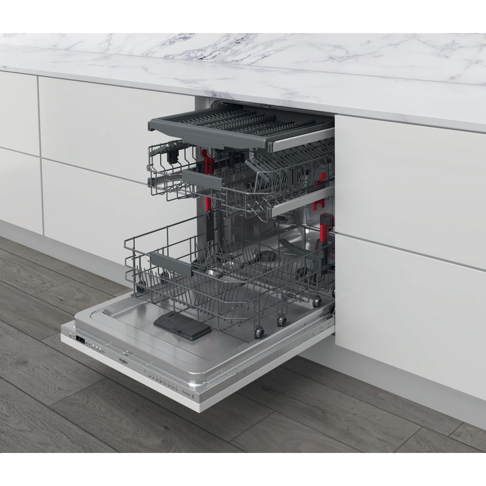 Whirlpool WIC 3C33 PFE Inbouwvaatwasser voor 14 couverts