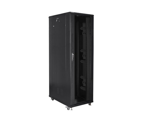 Lanberg vrijstaande 19" rackkast 42U 800 × 1200 mm zwart FF01-8242-12B