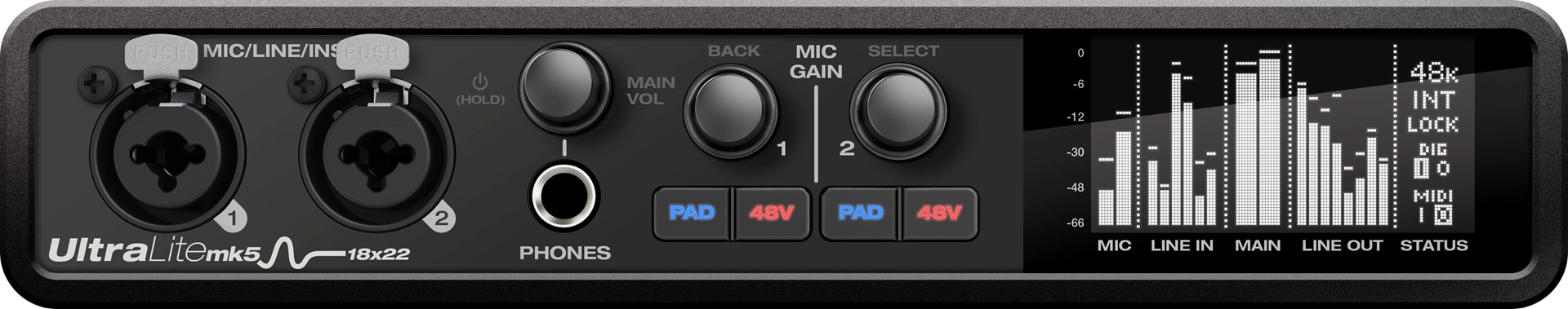 MOTU UltraLite-mk5 - audio-interface