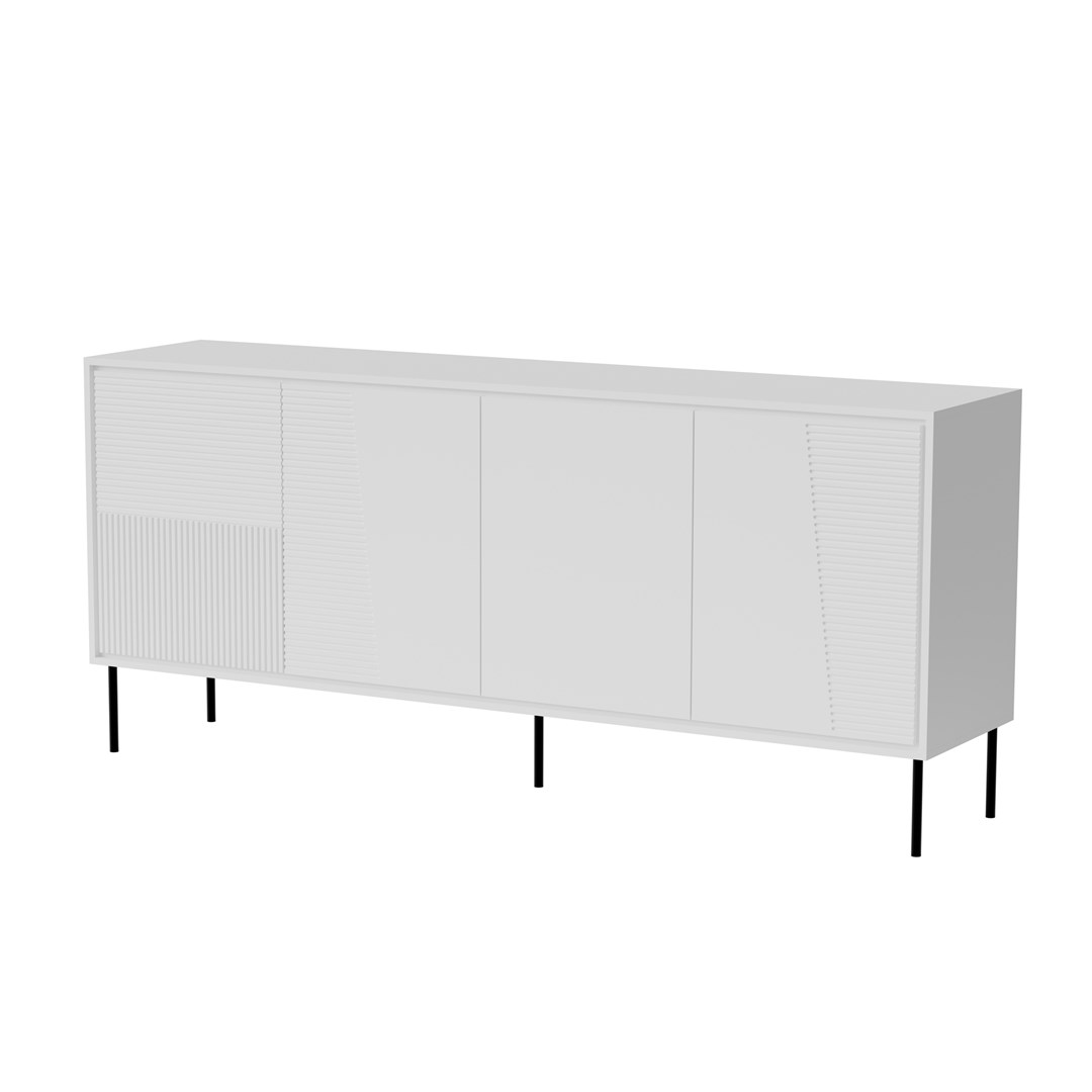 4D ABI ladekast 200x45x88 mat wit