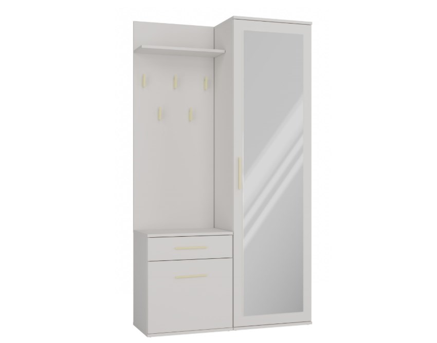 Garderobe DUO Kleur kasjmier Set