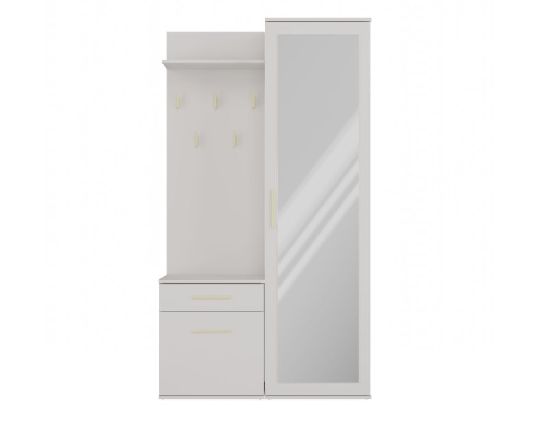 Garderobe DUO Kleur kasjmier Set