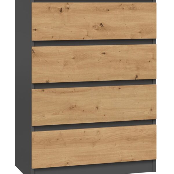 Topeshop M4 ANTRACYT/ARTISAN ladenkast