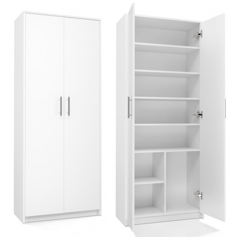 Ordner OLIV 2D 74x35x180 cm, wit