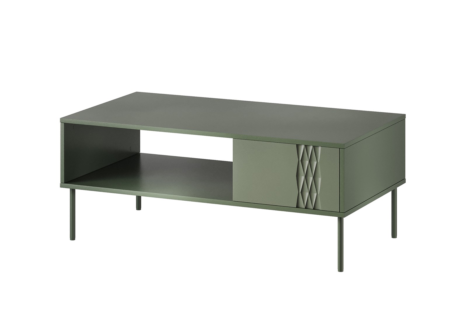 Cama TRESSE bank/tafel 110x60x40 matgroen