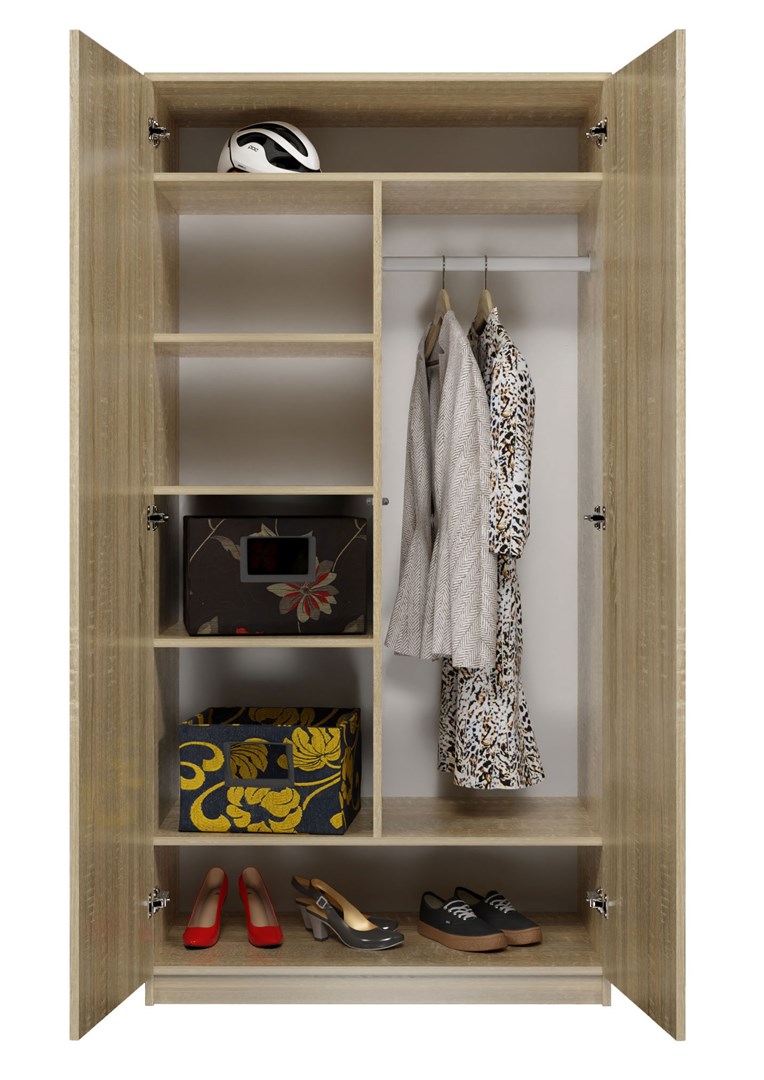Garderobe SD-90 Sonoma Eik