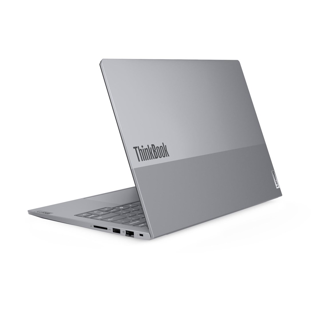 Lenovo ThinkBook 14 G9 IRL Intel Core 5 210H Laptop 35,6 cm (14") Full HD 16 GB DDR5-SDRAM 512 GB SSD Wi-Fi 7 (802.11be) Windows 11 Pro Engels Grijs