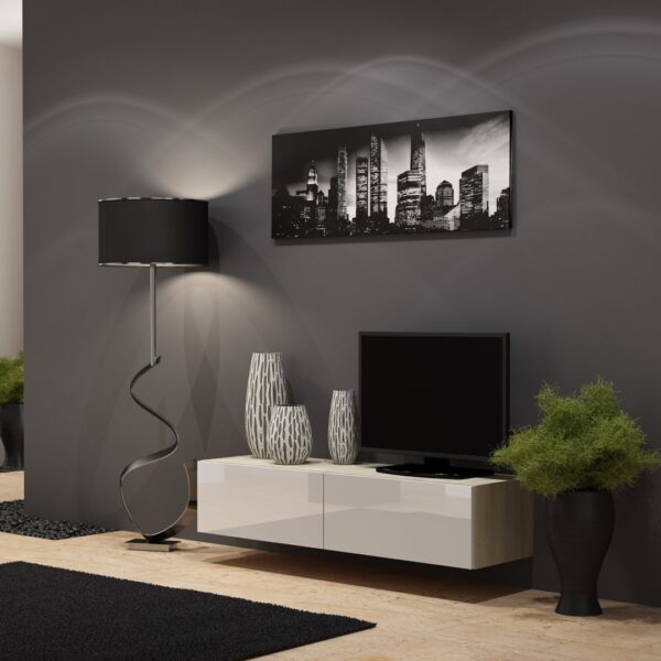 Cama RTV VIGO140 so/b TV meubel & entertainment center