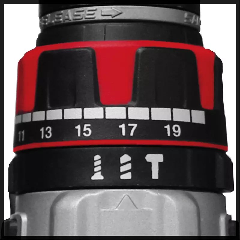 Einhell TP-CD 18/80 Li-i BL 28800 RPM Zonder sleutel 1,44 kg Zwart, Rood