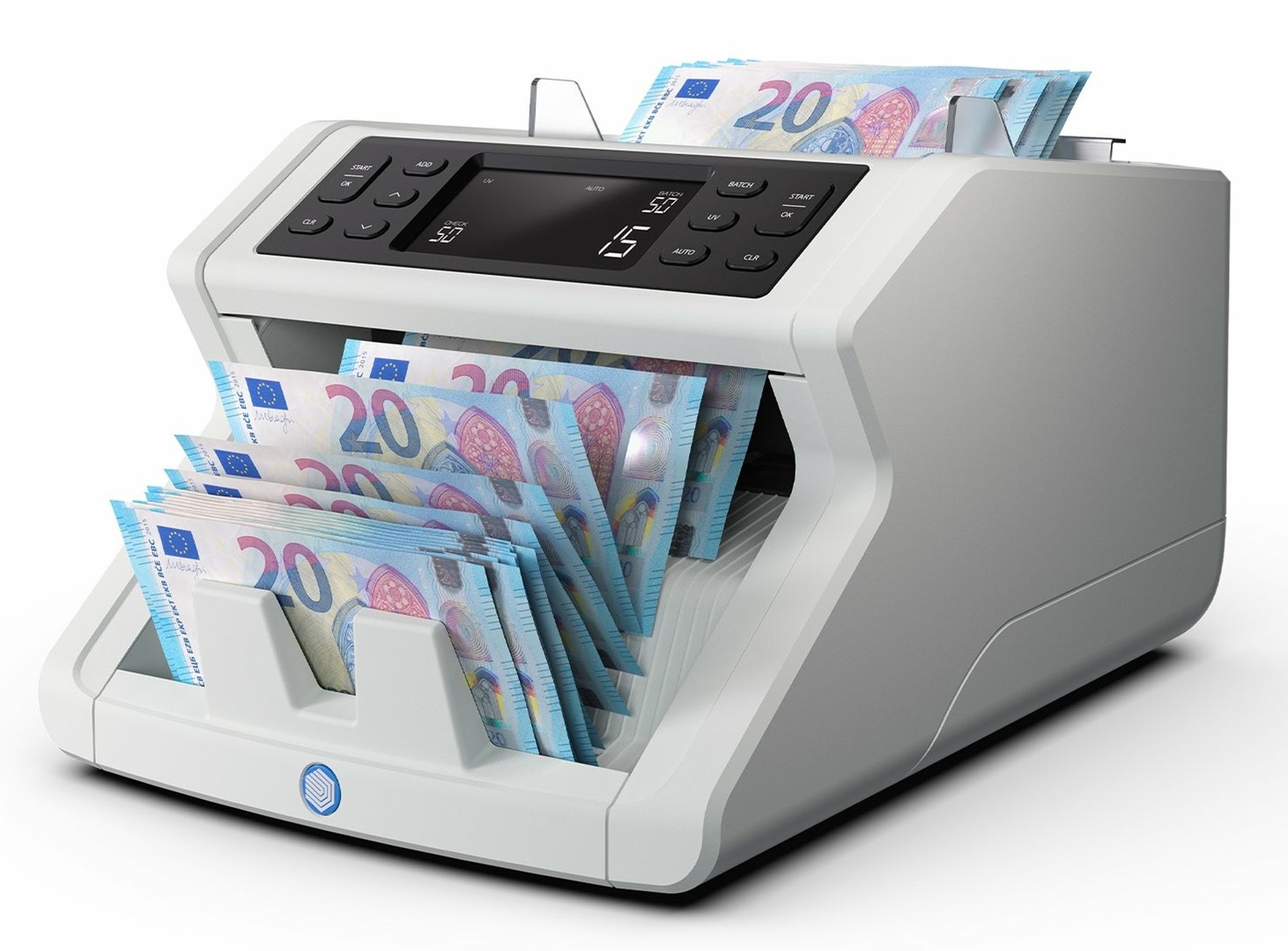Safescan 2250 Bankbiljettentelmachine Wit