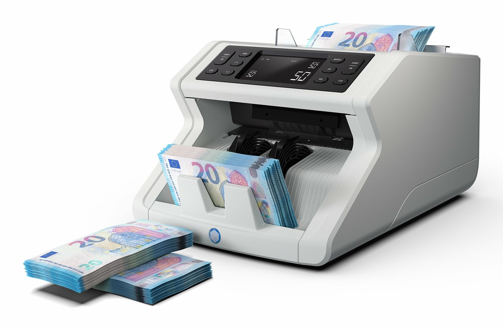 Safescan 2250 Bankbiljettentelmachine Wit