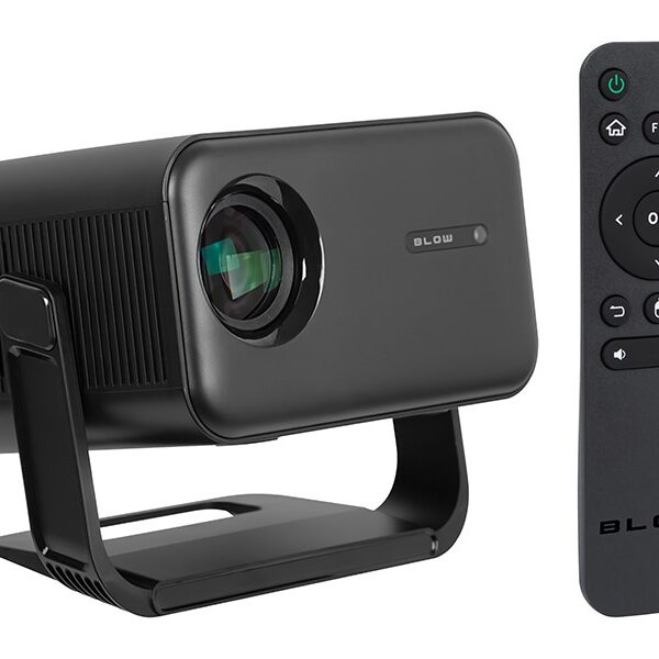 BLOW AndroidTV FullHD MaxView draagbare projector zwart