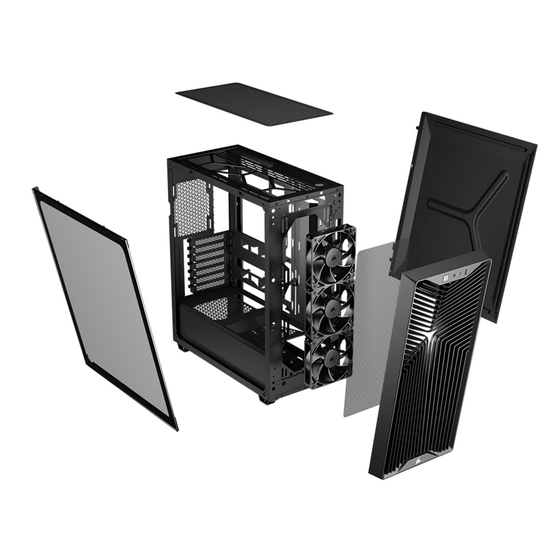 Corsair 3200D RS Midi Tower Zwart