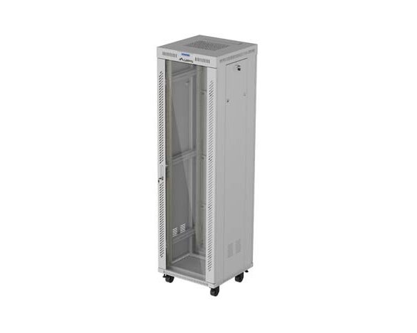 Lanberg FF01-6642-12SL rack 42U Vrijstaande rek Grijs