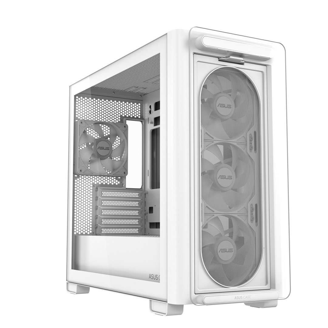 Computerbehuizing ASUS A23 PLUS ARGB WHITE Wit
