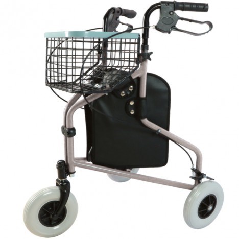 Ergonomische driewieler looprek Barcelona RF-611 - Grijs