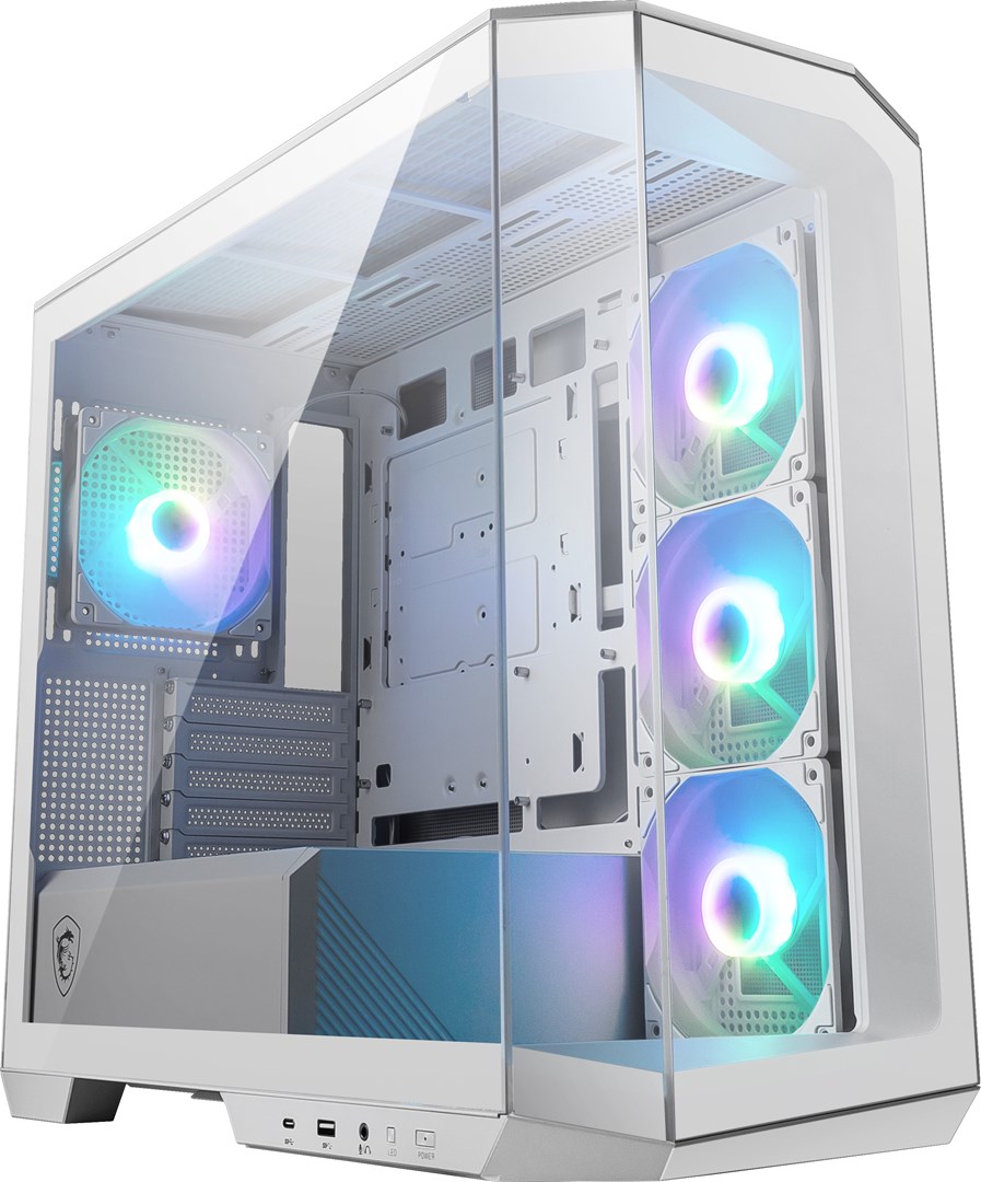 MSI MAG PANO M100R PZ Micro Tower Wit