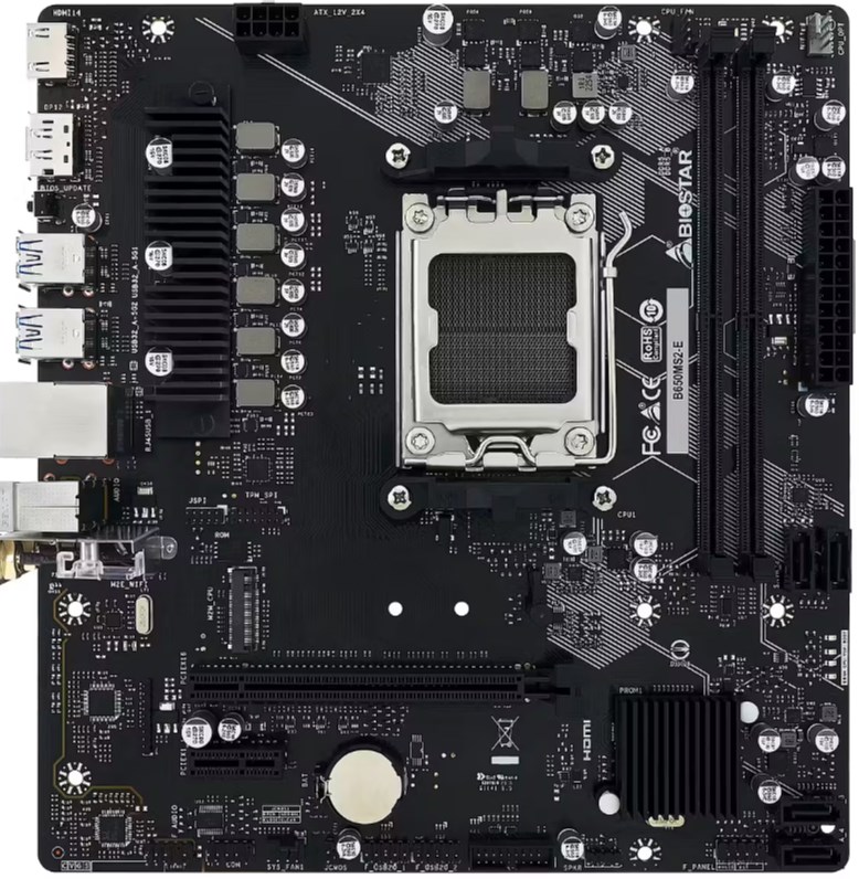 BIOSTAR B650MS2-E-moederbord