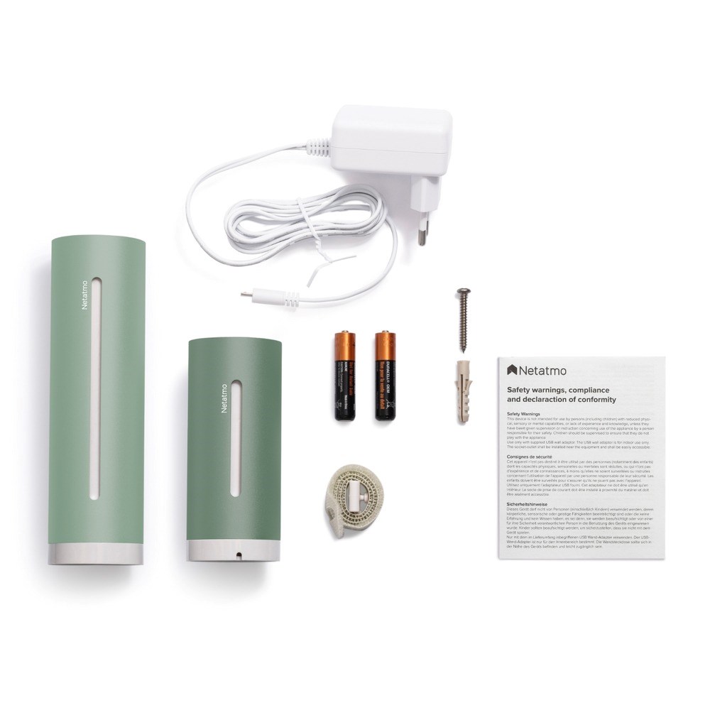 Netatmo NWS-M Weerstation Mintgroen