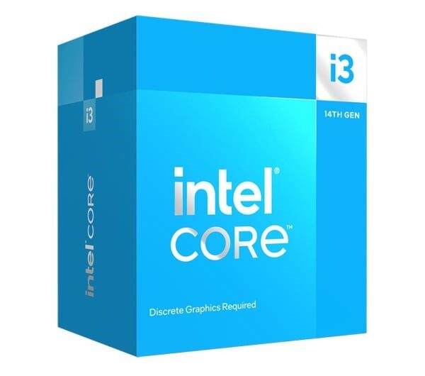 Intel Core i3-14100F processor 12 MB Smart Cache Box